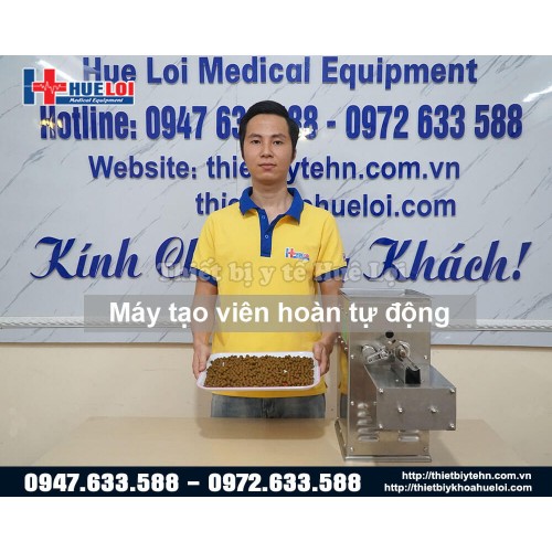 MÁY LÀM VIÊN HOÀN ĐÔNG Y TỰ ĐỘNG